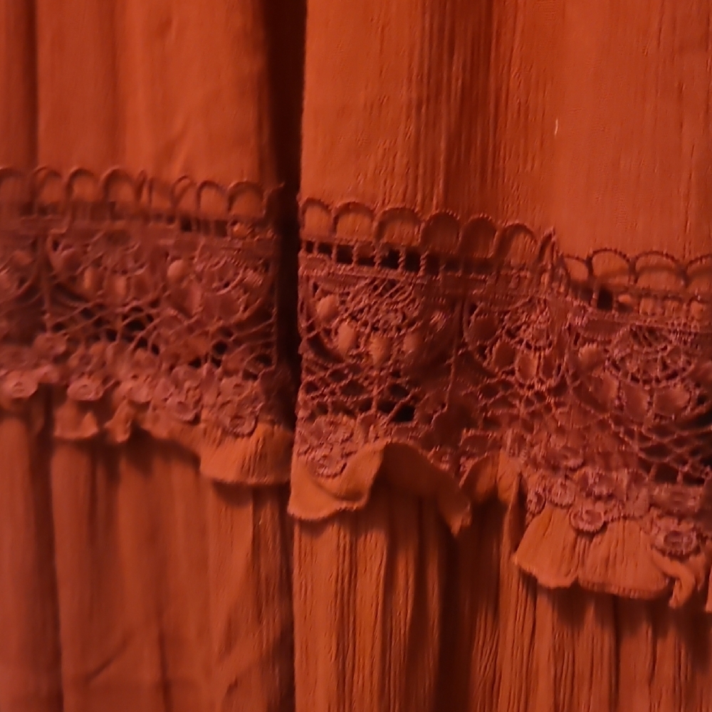 Forever 21 Elegant Garnet Lace Dress - Picture 5 of 6